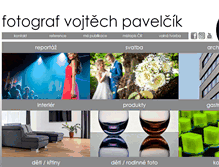 Tablet Screenshot of foto-pavelcik.cz
